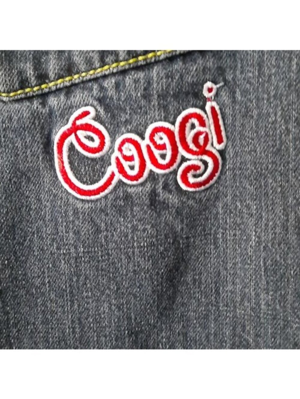 Coogi Australia Vintage Embroidered Denim Jeans Size W38 L34 - Picture 7 of 16